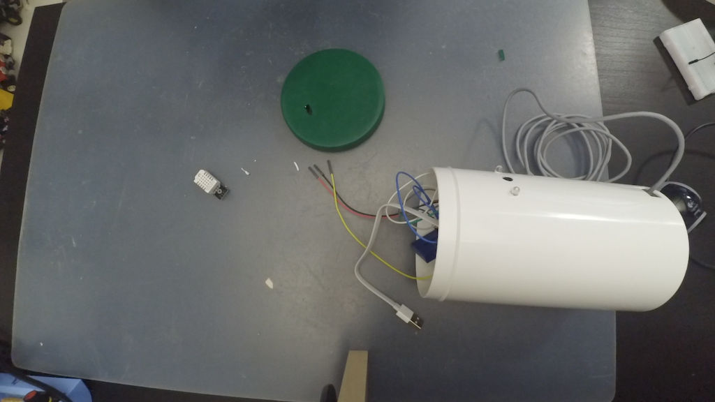 Baby Surveillance Pi with sound and temperature