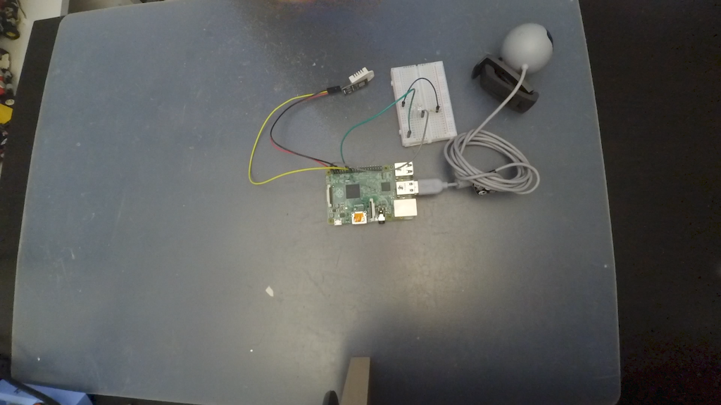 Baby Surveillance Pi with sound and temperature